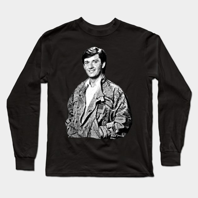 Daniel O'Donnell / Retro 80s Long Sleeve T-Shirt by Legacy BG